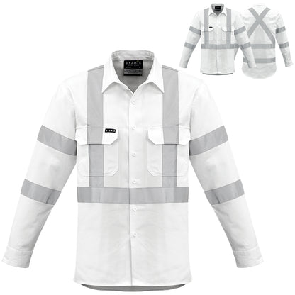 Men's Bio Motion "X" Back Long Sleeve Shirt ZW621