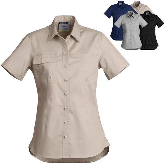 Women's Lightweight Tradie Short Sleeve Shirt ZWL120