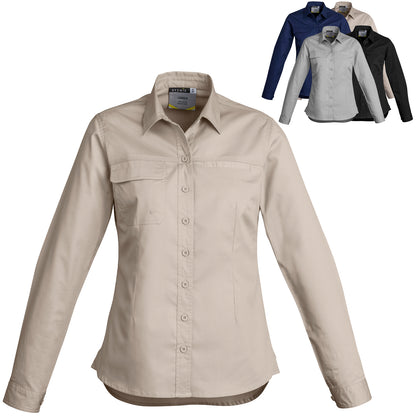 Womens Lightweight Tradie Long Sleeve Shirt ZWL121
