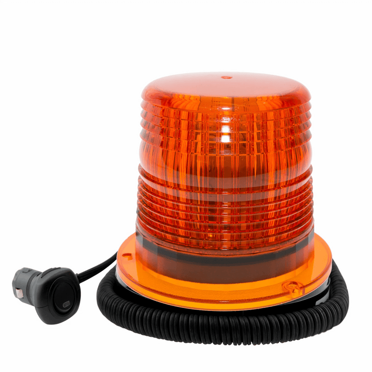 ACOT500 Static LED Beacon - High Visibility Warning Light in Amber