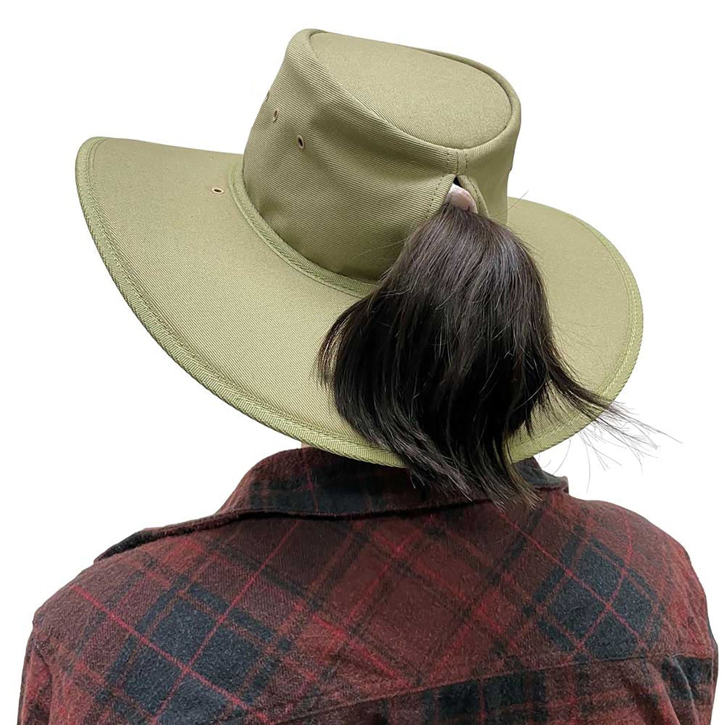 Add a Ponytail Hole to your Nullarbor Hat - SunSafe Australia