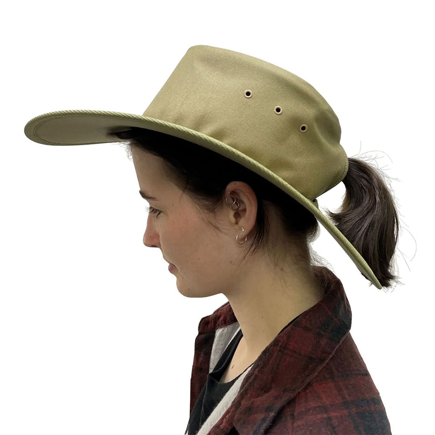 Add a Ponytail Hole to your Nullarbor Hat - SunSafe Australia