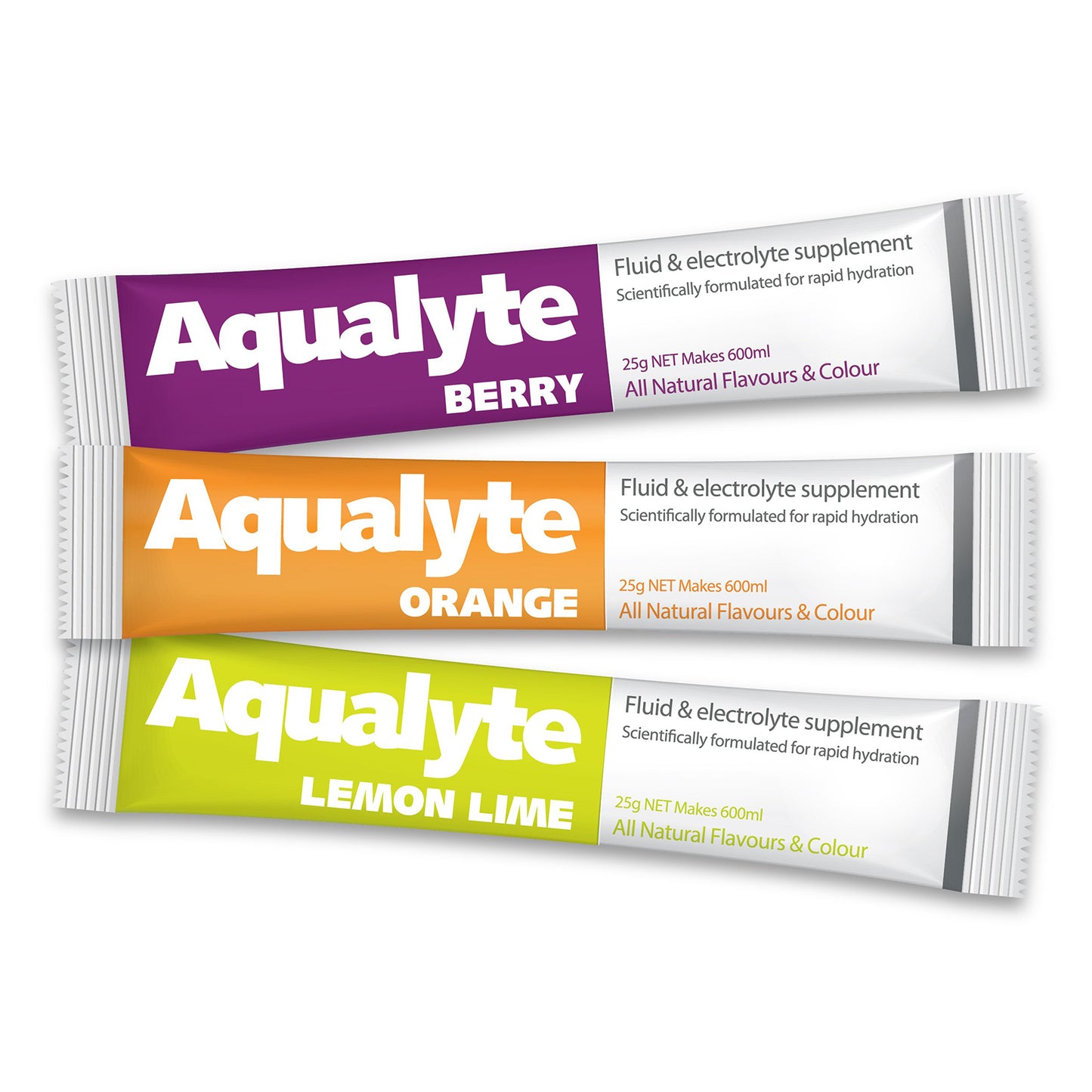 Aqualyte Mixed Flavours Electrolyte Sachets - 25g (Box of 50)