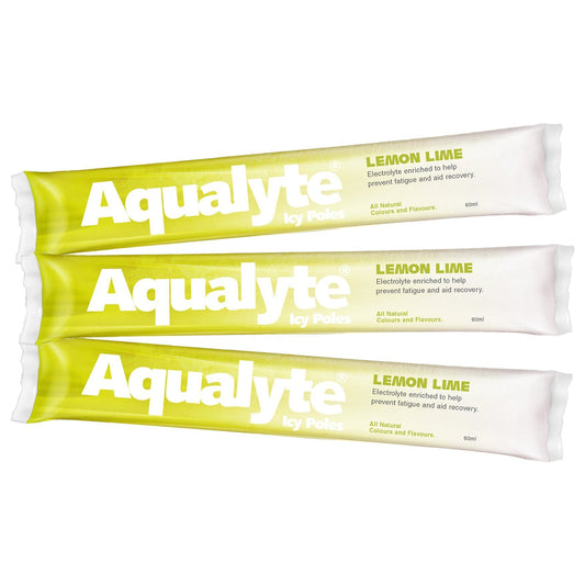 Aqualyte Lemon Lime Flavour Electrolyte Icy Pole - Box of 50