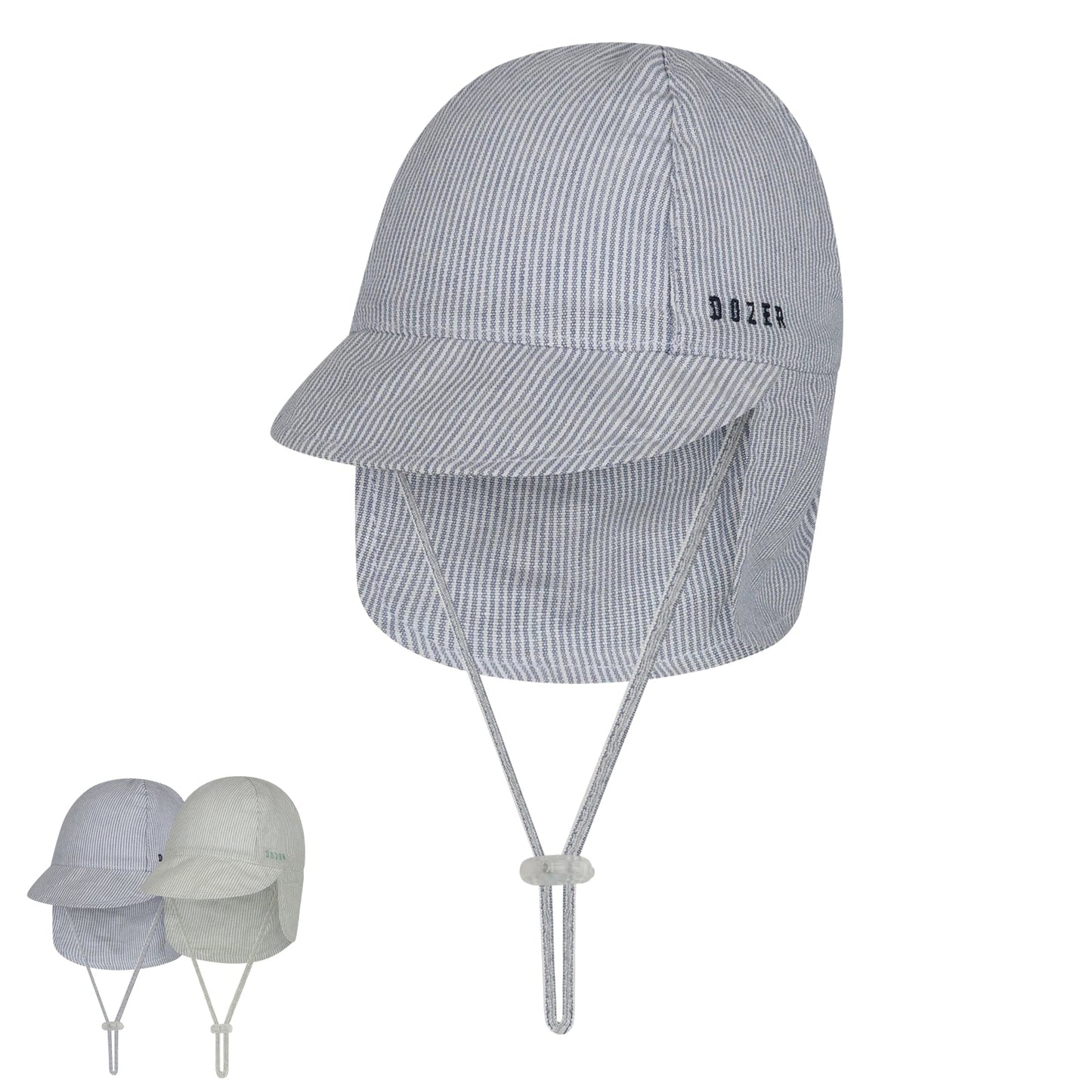 Baby Boys Dozer Bawley Legionnaire Hat - SunSafe Australia