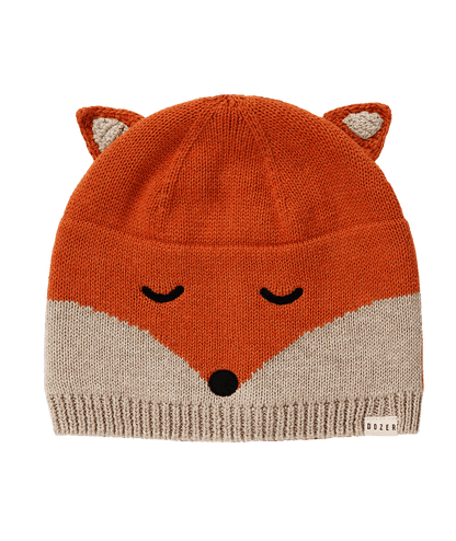 Kooringal Baby Boys Dozer Fox Beanie
