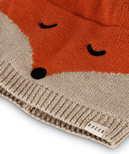 Kooringal Baby Boys Dozer Fox Beanie