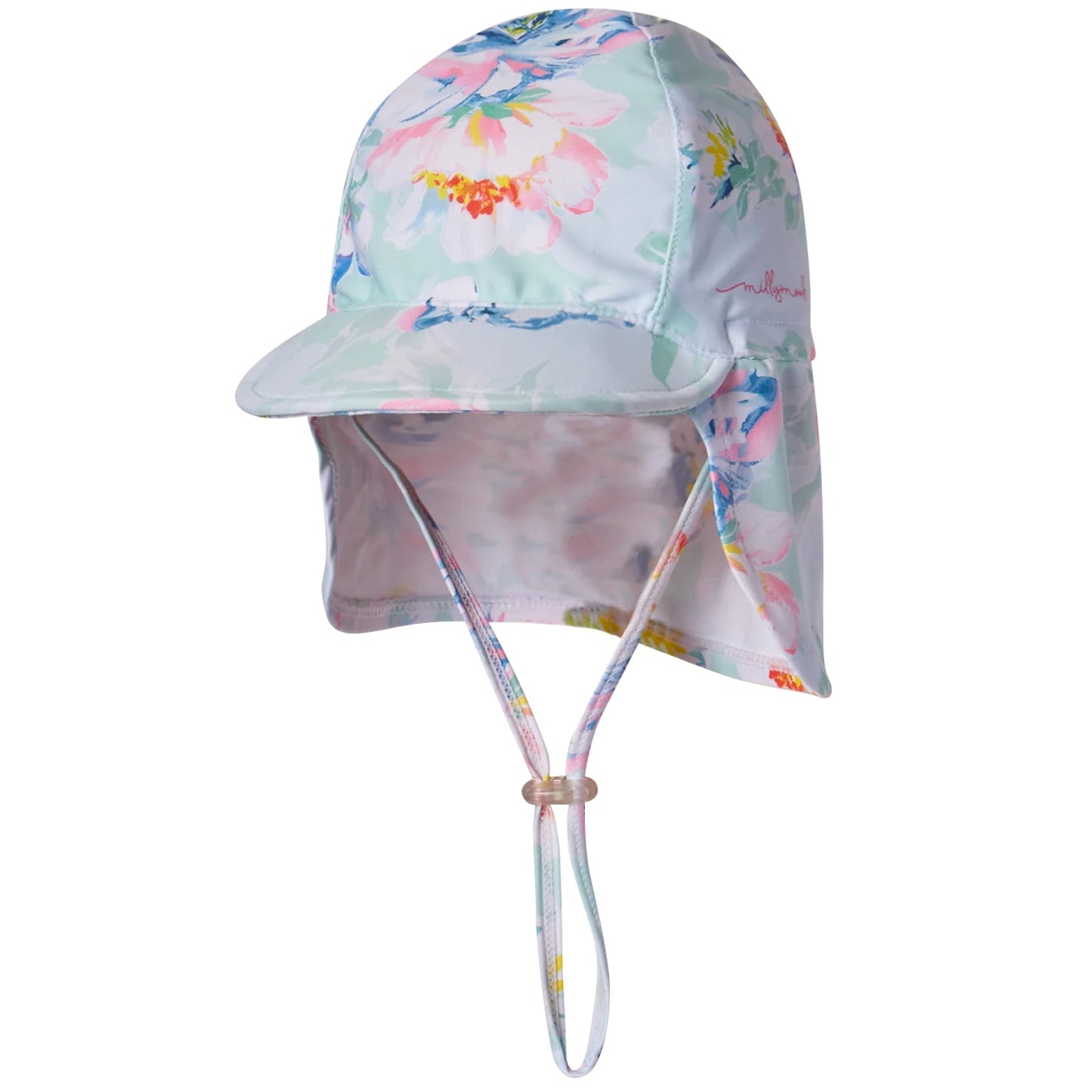 Baby Girls Millymook Legionnaire Peony Hat - SunSafe Australia