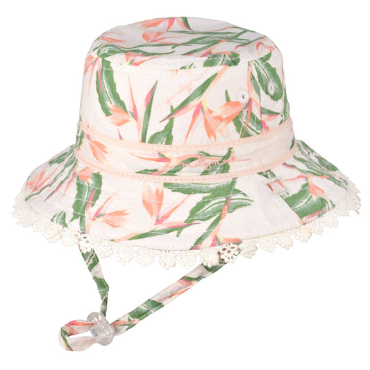 Baby Girls Millymook Sofi Bucket Hat - SunSafe Australia