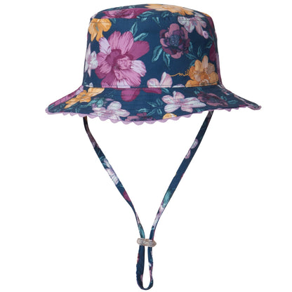 Baby Girls Millymook Tessa Bucket Hat - SunSafe Australia