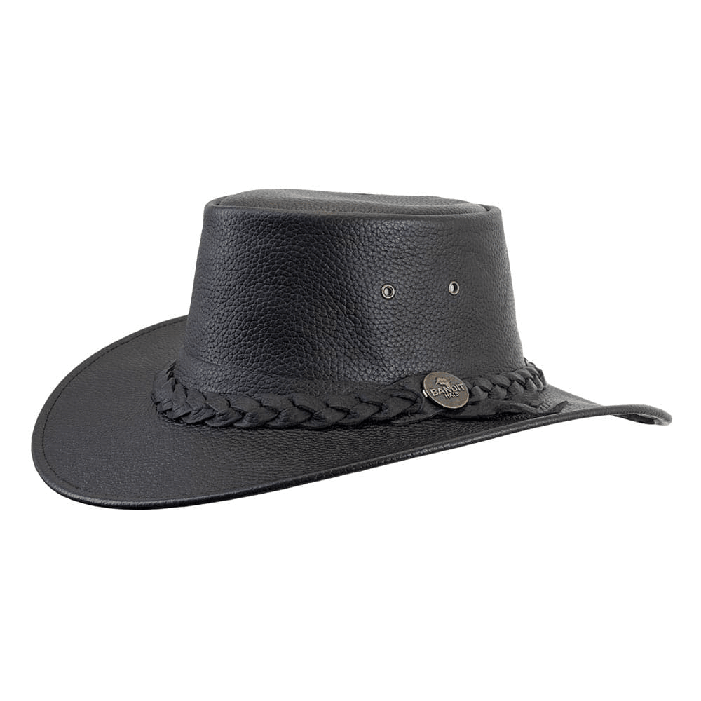 Bandit Hats Outlaw Crushable Leather Hat