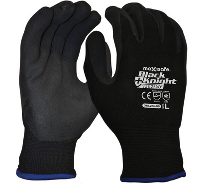 Black Knight Gripmaster Sub Zero Thermal Glove GNL224 - SunSafe Australia