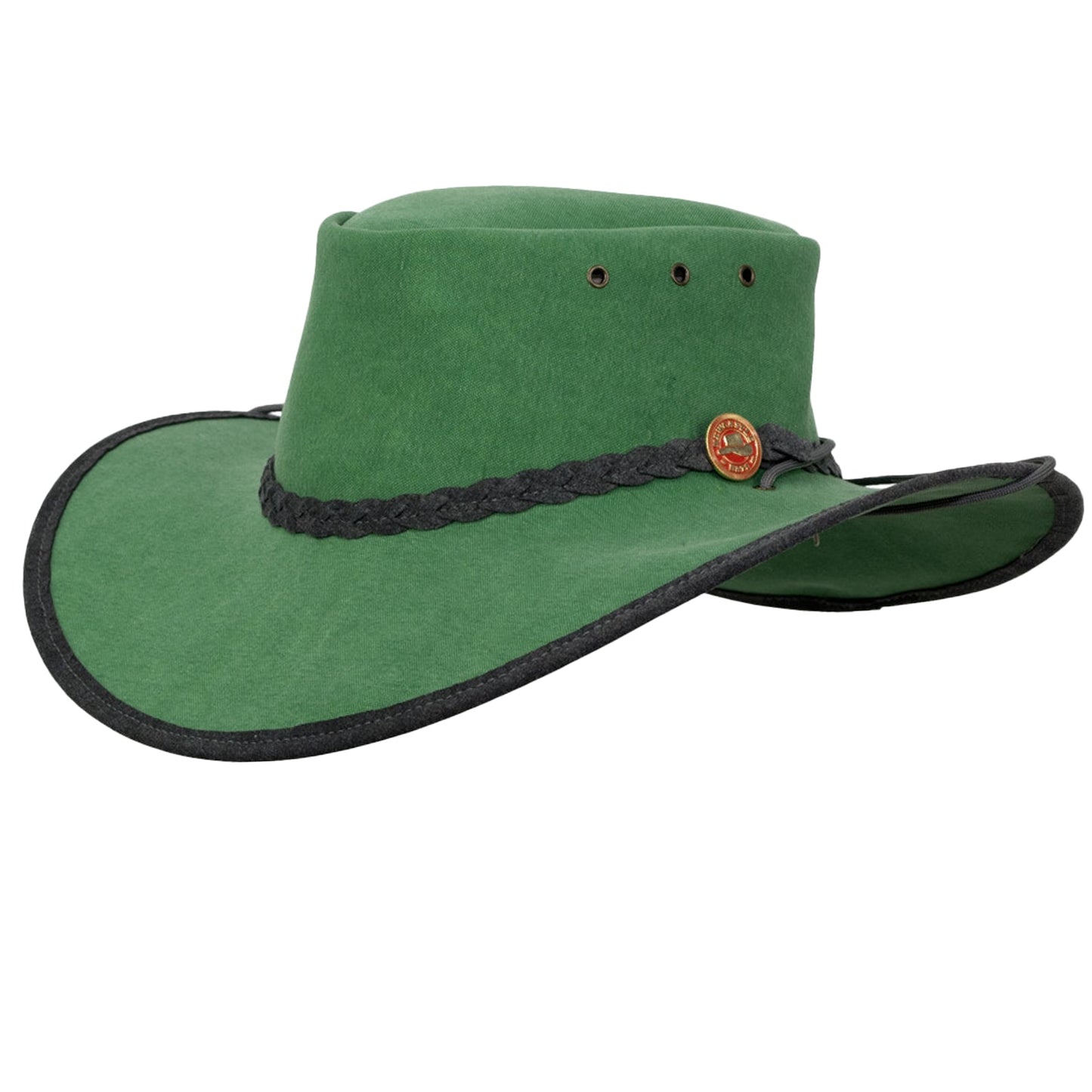 Newcastle Hats Canvas Yarra Hat UPF 50+ in Moss Green