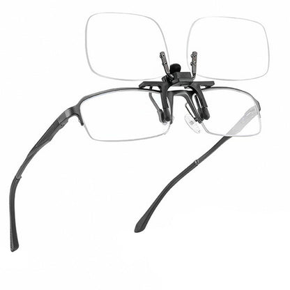 Clip - On Square Magnifying Reading Glasses - SunSafe Australia