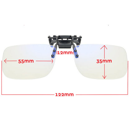 Clip - On Square Magnifying Reading Glasses - SunSafe Australia