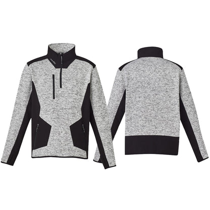 Discontinued Clearance Reinforced 1/4 Zip Fleece Pullover Streetworx ZT380 - SunSafe Australia
