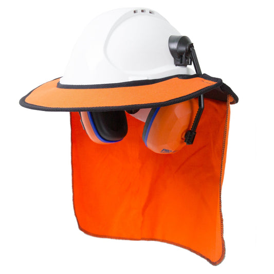 Earmuff Brim Hard Hat Attachment Newcastle Hats - SunSafe Australia