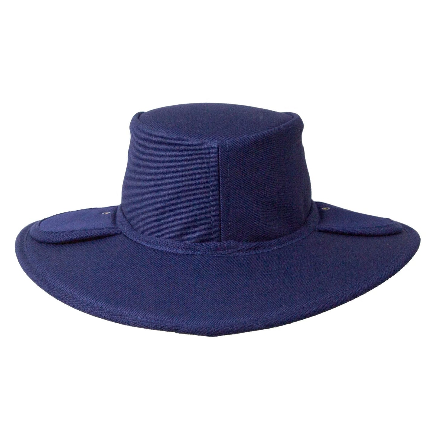 Newcastle Hats Earmuff Hat Standard Navy Blue 9cm Brim