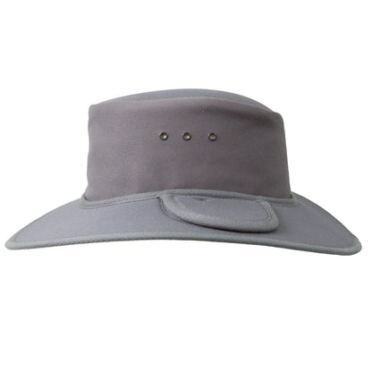 Newcastle Hats Earmuff Hat Standard Silver Grey 9cm Brim