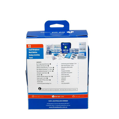 Essentials Small Portable Tier 2 First Aid Kit - SunSafe Australia
