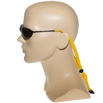 Adjustable eyewear strap made from soft cotton knit to suit most glasses and sunglasses