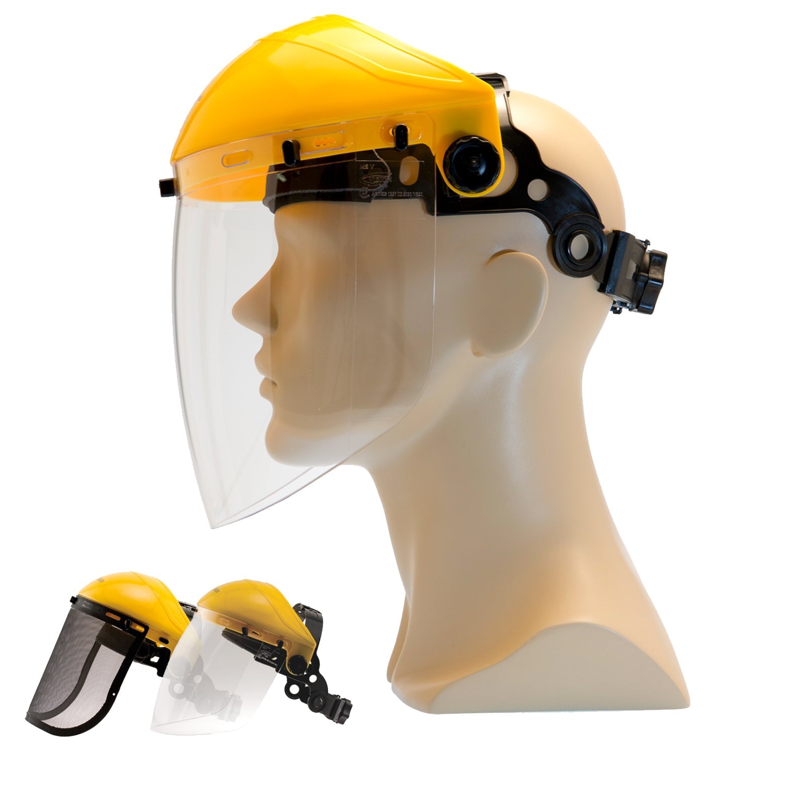 Face Shield with Mesh or Polycarbonate Shield - SunSafe Australia