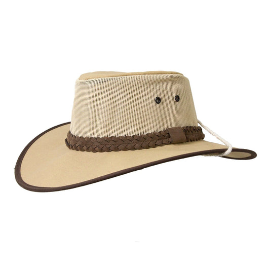 Full Brim Mesh Hat Countryman - SunSafe Australia