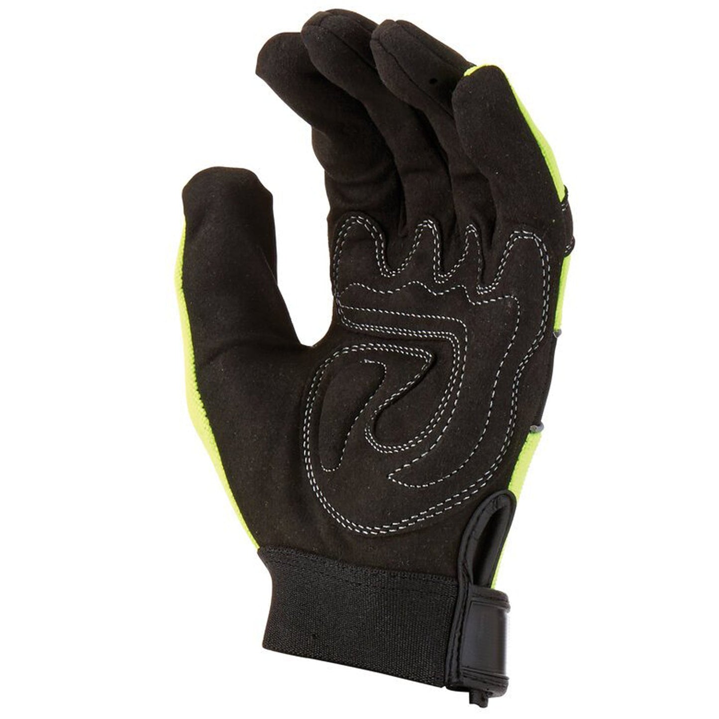 G - Force High Visibility Full Finger Mechanics Glove GMY277 - SunSafe Australia