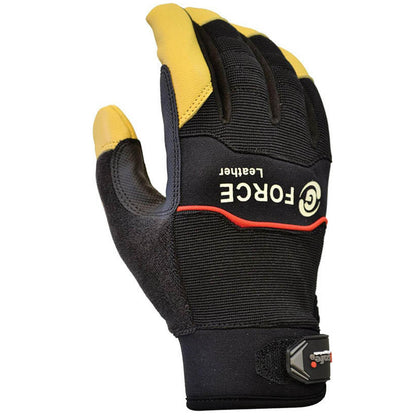 G - Force Leather Mechanics Glove GML158 - SunSafe Australia