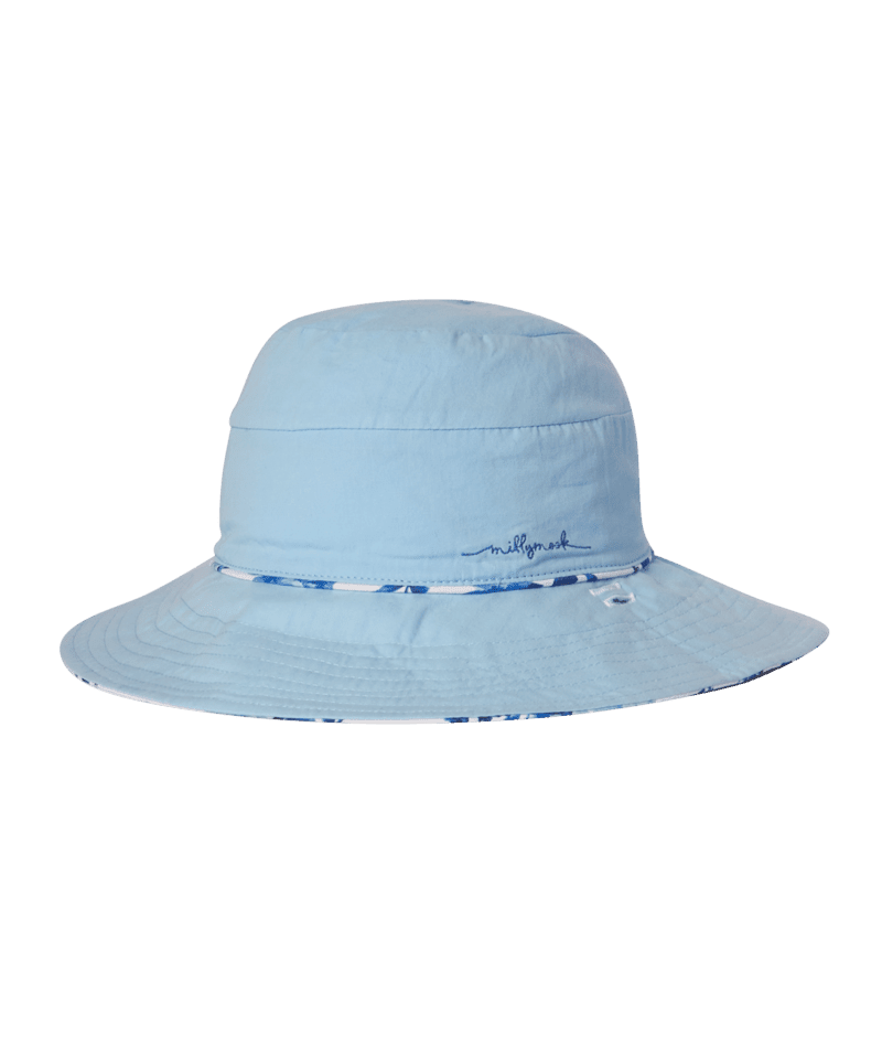 Girls Millymook Pearl Wide Brim Hat - SunSafe Australia