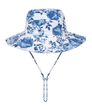 Girls Millymook Pearl Wide Brim Hat - SunSafe Australia