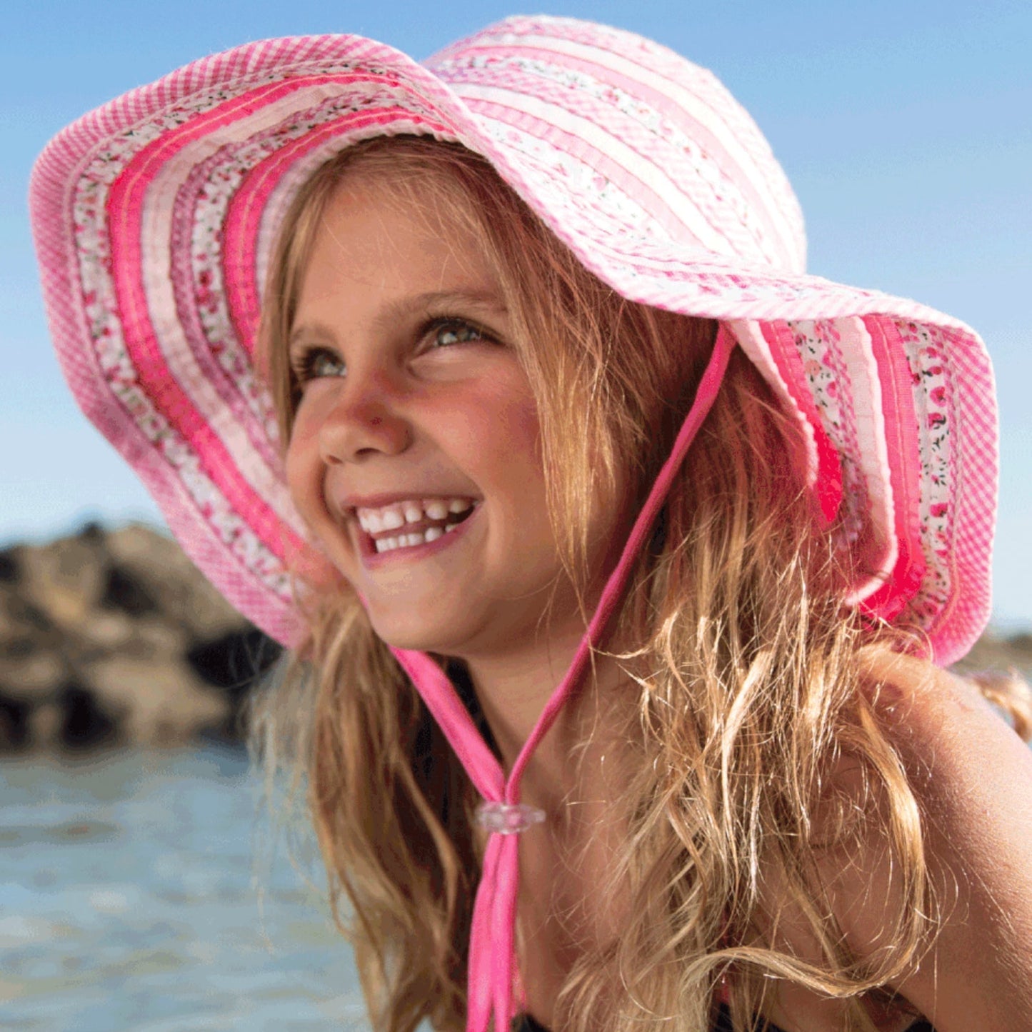 Girls Millymook Sweetheart Floppy Hat - SunSafe Australia
