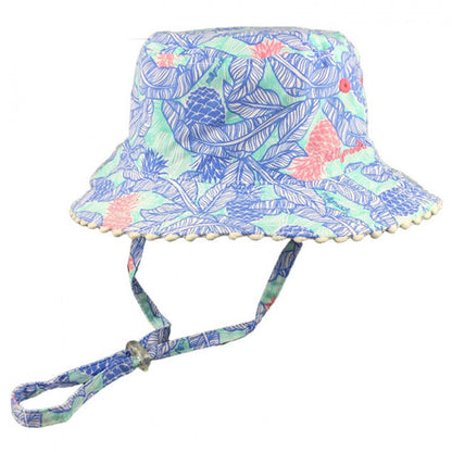 Girls Millymook Tropics Bucket Hat - SunSafe Australia