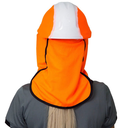 UVeto Gola Over Hat Hard Hat Cover in Navy Blue 100% Cotton