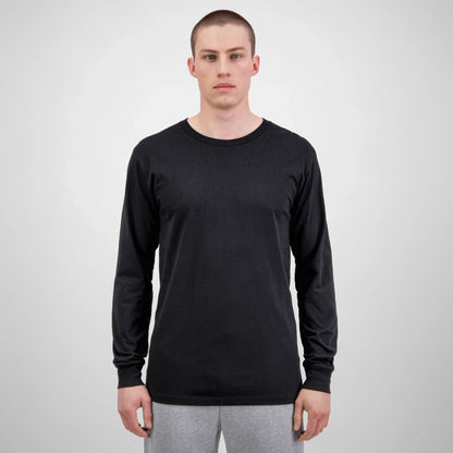 Goodmates Men's Basis Long Sleeve Tee UPF 50+ in Grey Marle