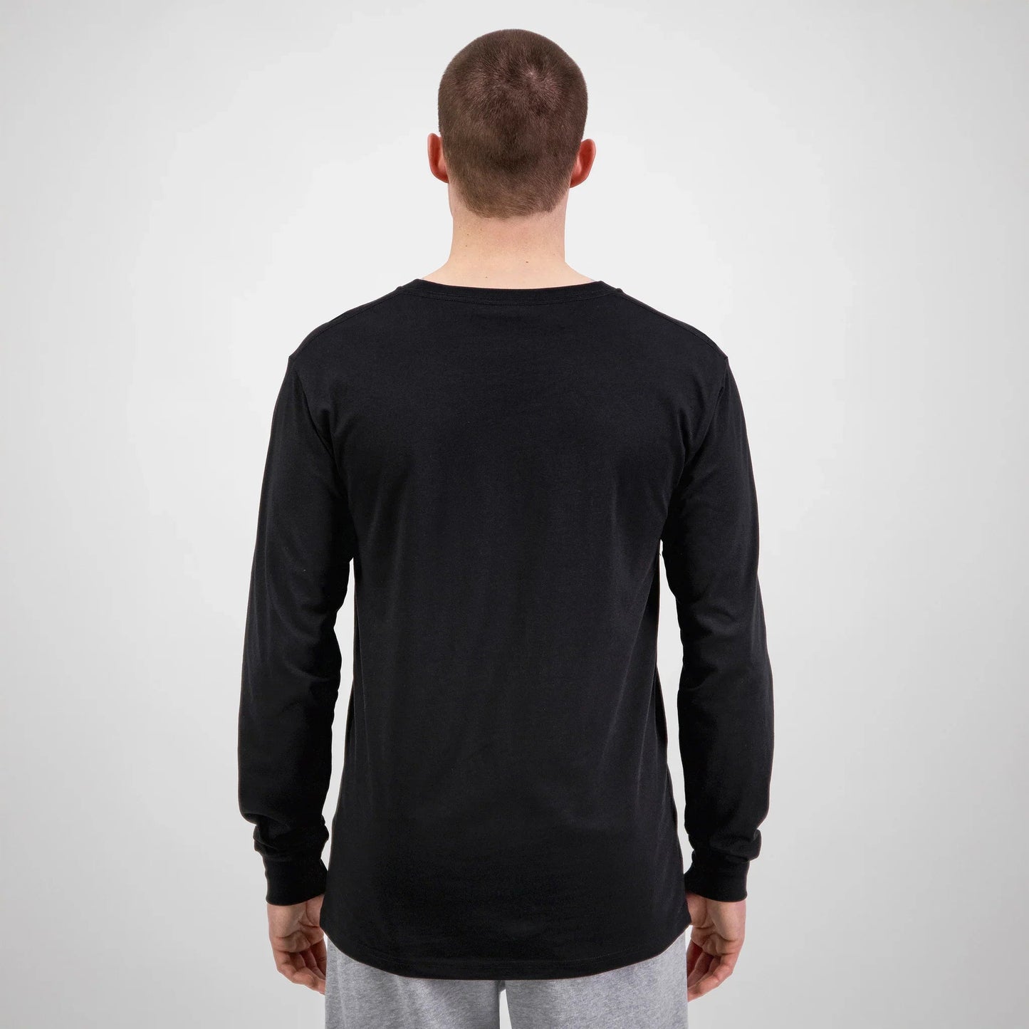 Goodmates Men's Basis Long Sleeve Tee UPF 50+ in Navy Blue