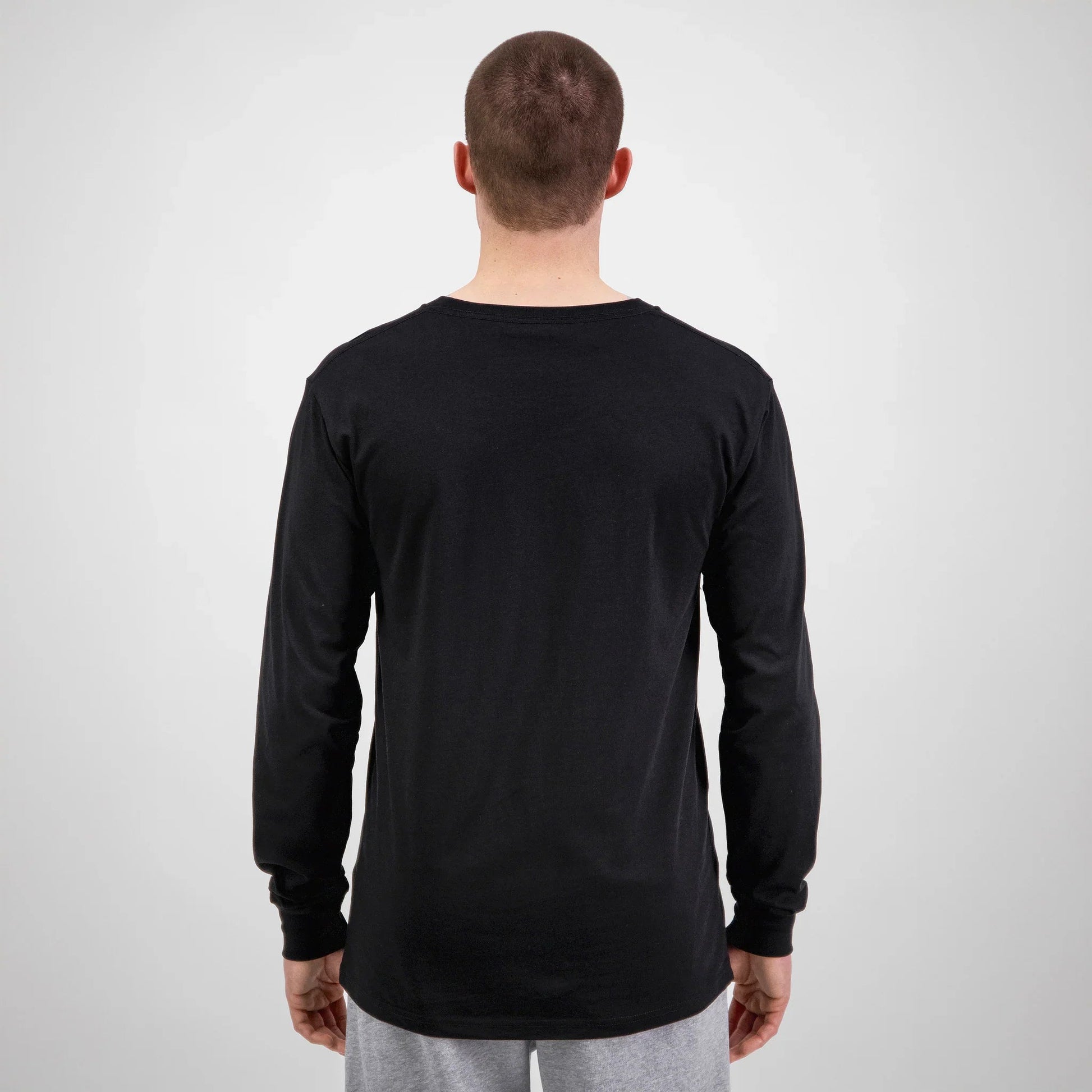 Goodmates Men's Basis Long Sleeve Tee UPF 50+ in Navy Blue