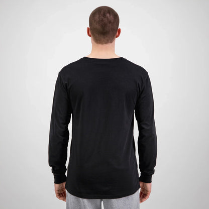 Goodmates Men's Basis Long Sleeve Tee UPF 50+ in Navy Blue
