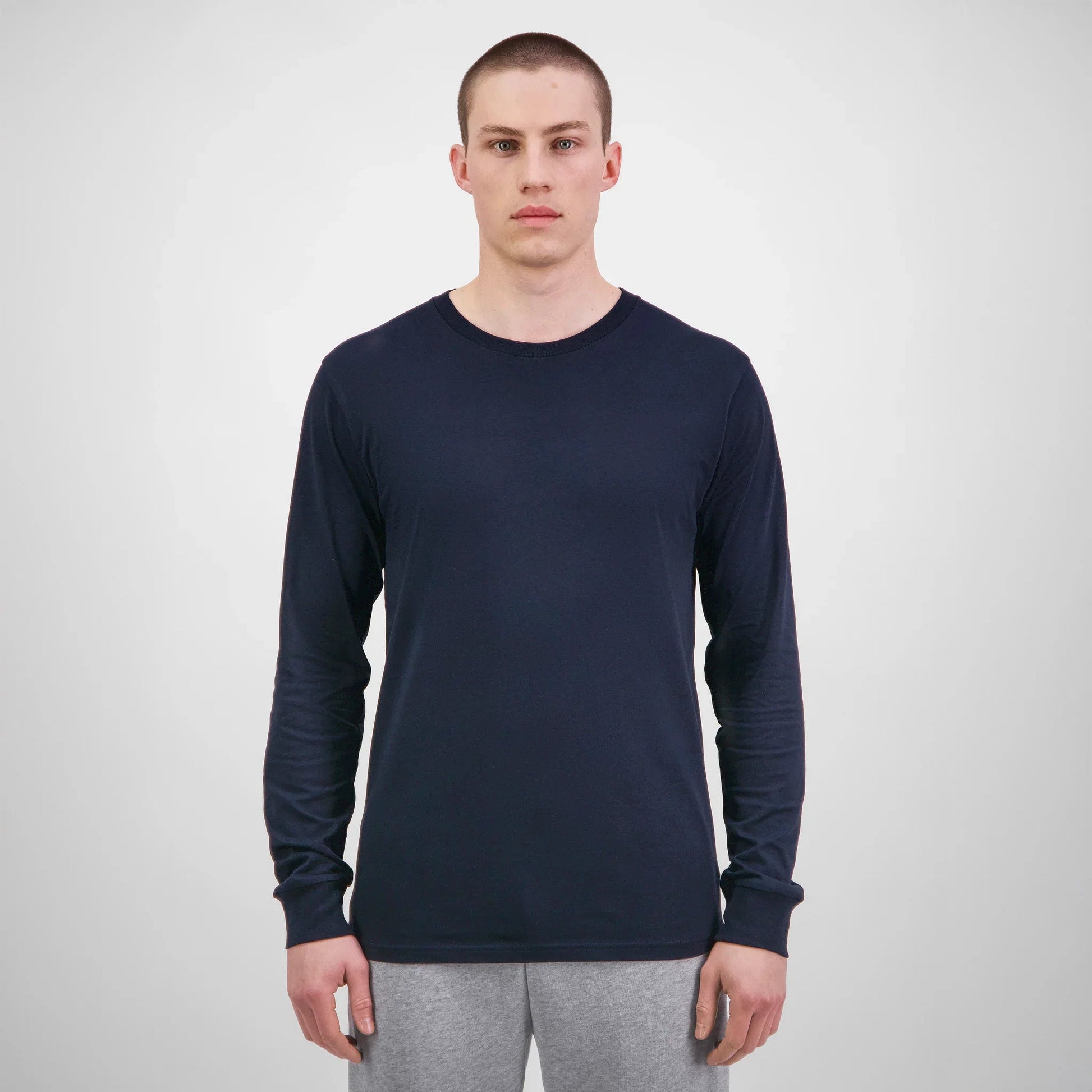Goodmates Men's Basis Long Sleeve Tee UPF 50+ in Army