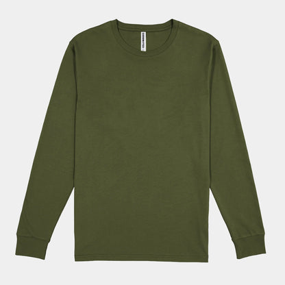 Goodmates Men's Basis Long Sleeve Tee UPF 50+ in Grey Marle