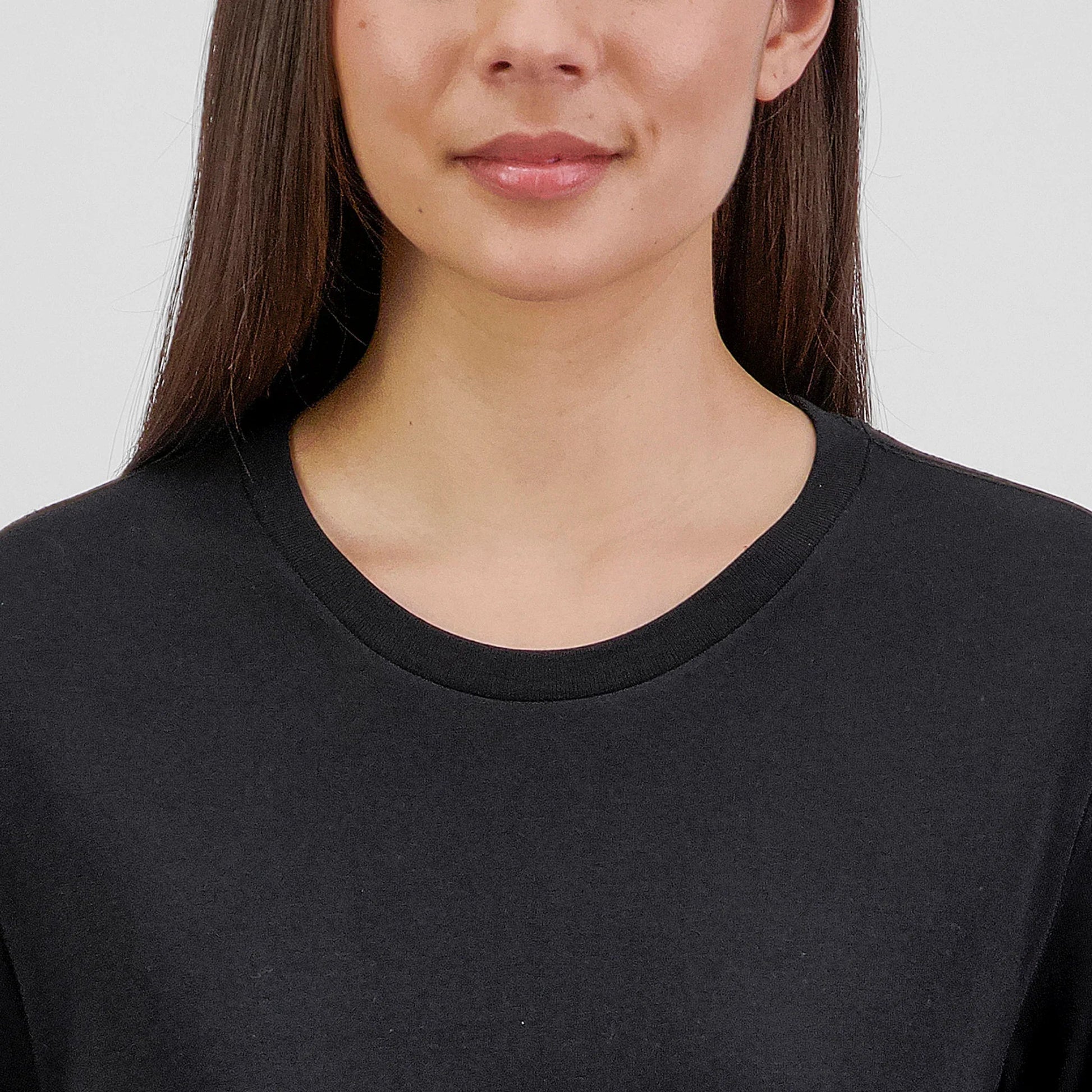 Goodmates Women's Basis Long Sleeve Tee UPF 50+ in Grey Marle