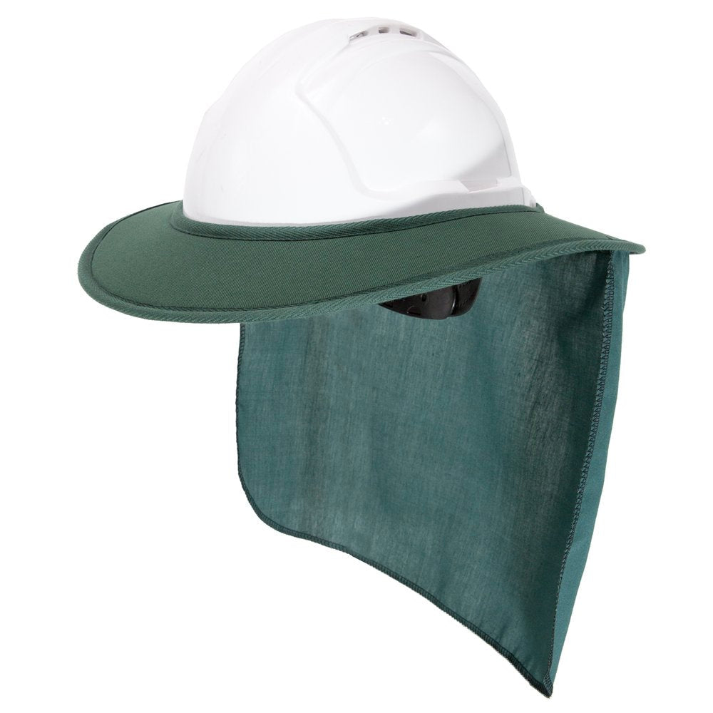 Hard Hat Brim With Optional Neck Flap Newcastle Hats - SunSafe Australia