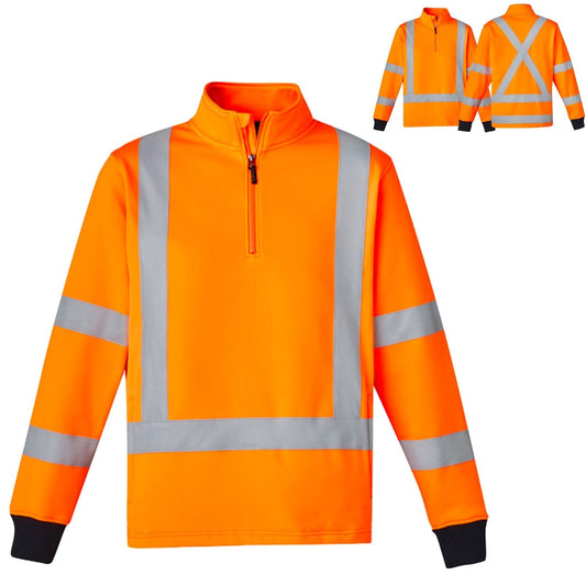 High Visibility Day/Night "X" Back Rail Jumper ZT660 - SunSafe Australia