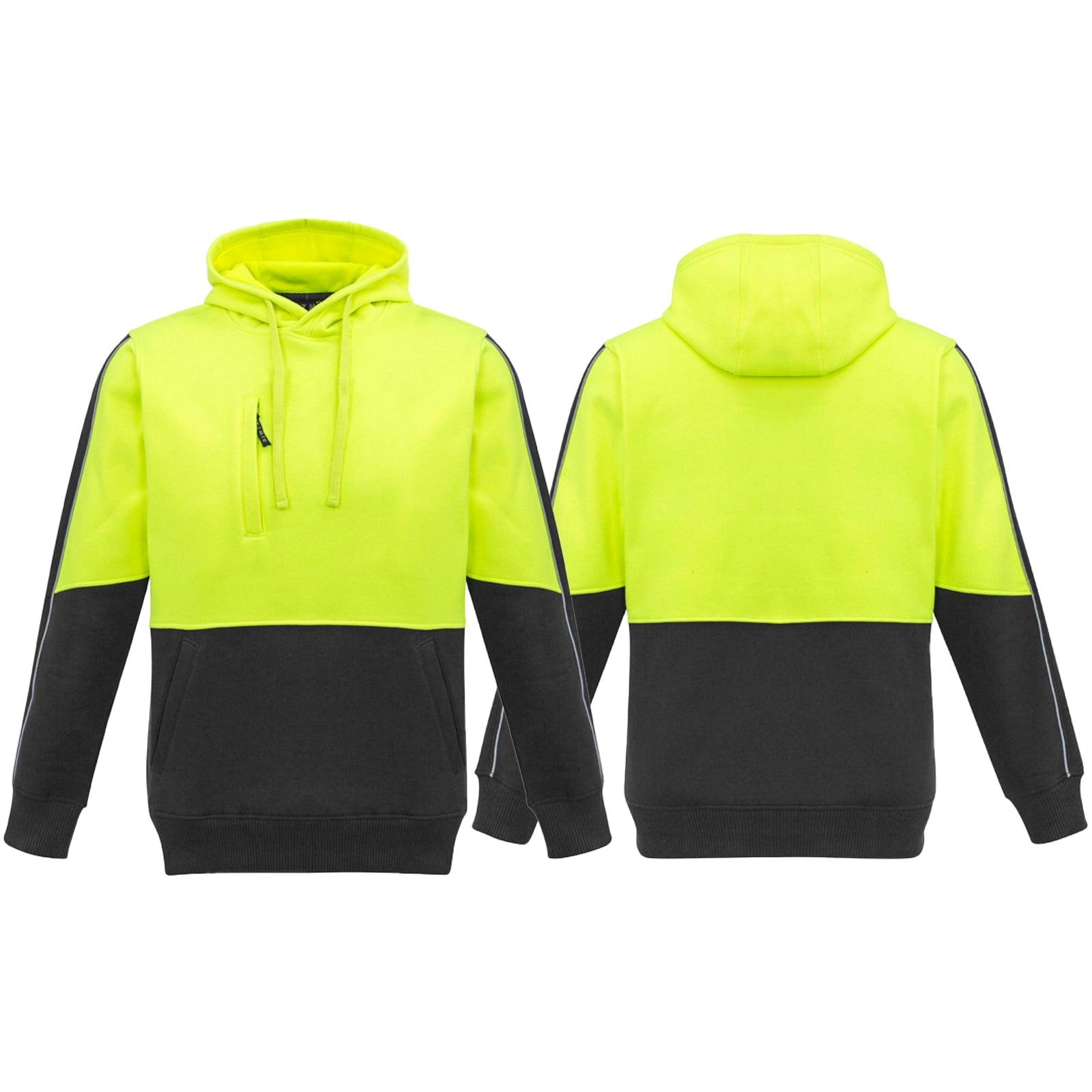 High Visibility Pullover Hoodie UPF 50+ - SunSafe Australia
