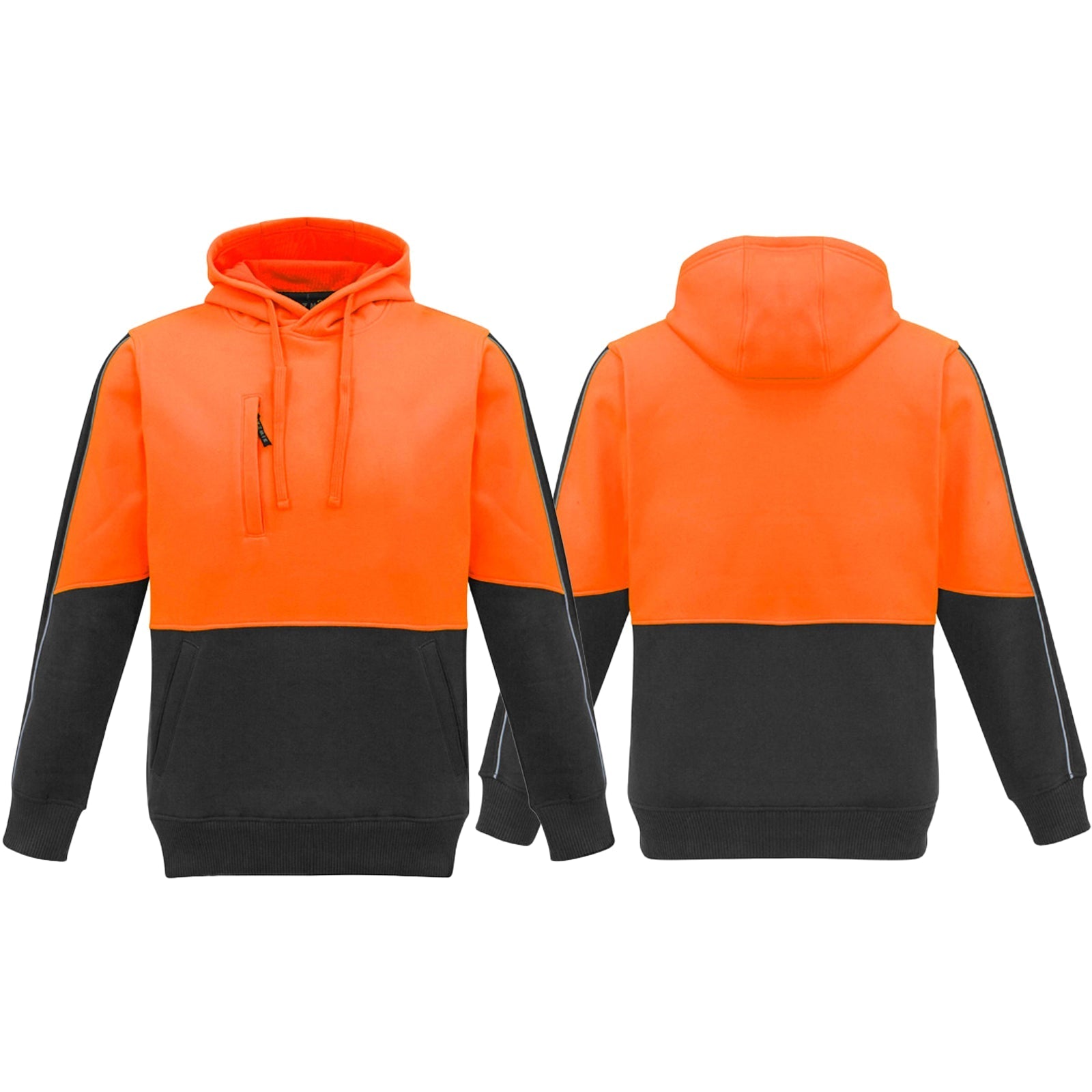 High Visibility Pullover Hoodie UPF 50+ - SunSafe Australia