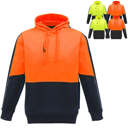 High Visibility Pullover Hoodie UPF 50+ - SunSafe Australia