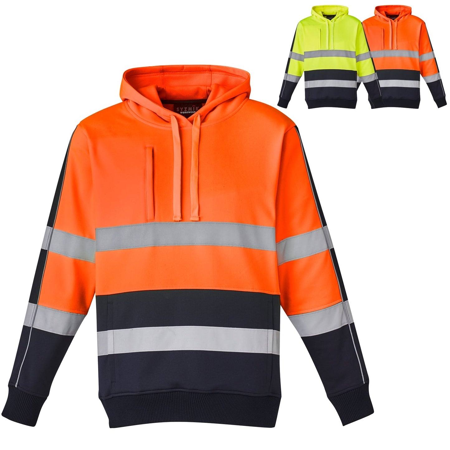 High Visibility Stretch Taped Hoodie - SunSafe Australia