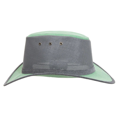 Newcastle Hats Isa Hat Breeze Mesh in Jade Green