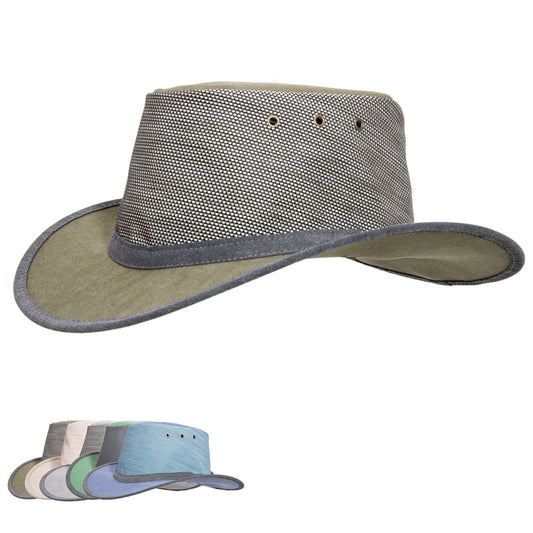 Isa Hat Breeze Mesh Newcastle Hats - SunSafe Australia