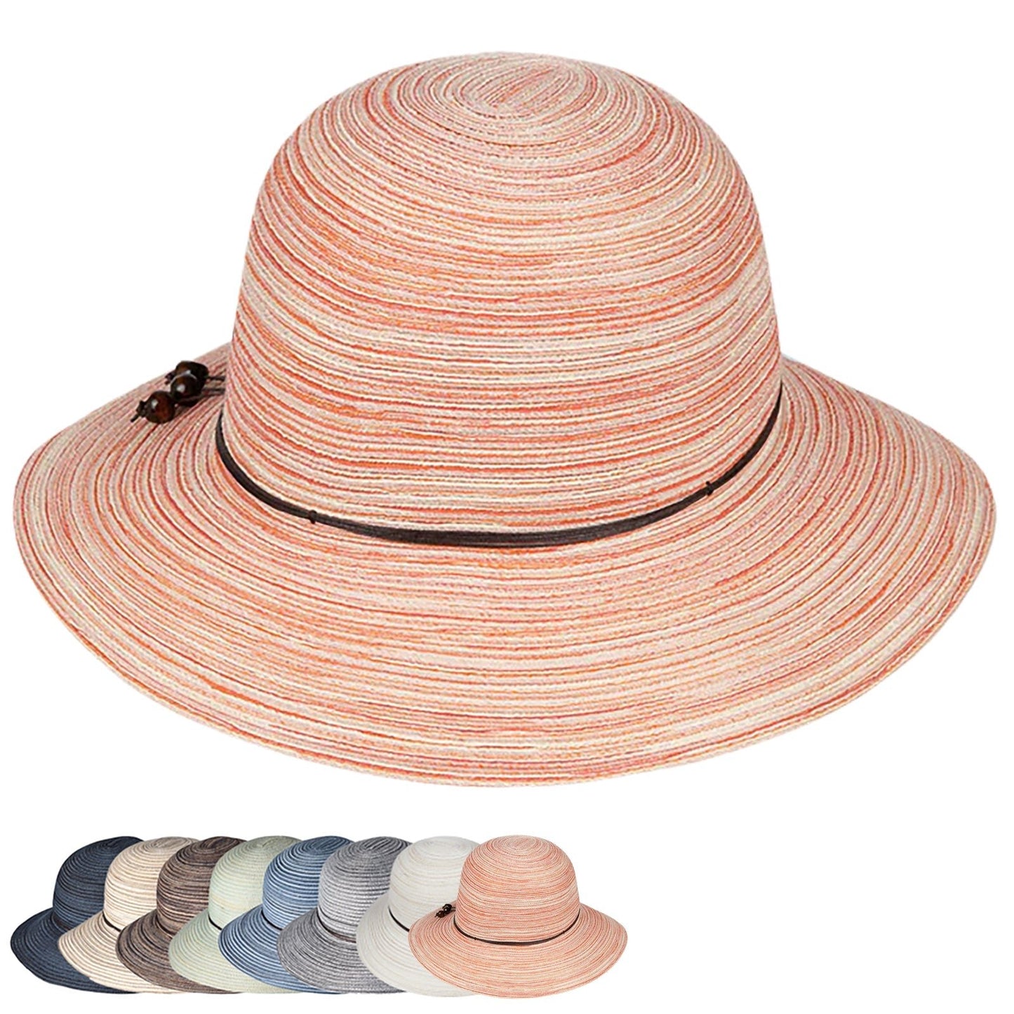 Kooringal Ladies Sophia Short Brim Hat in Grey